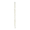 9mm White Mother of Pearl Flower Beads by Bead Landing™